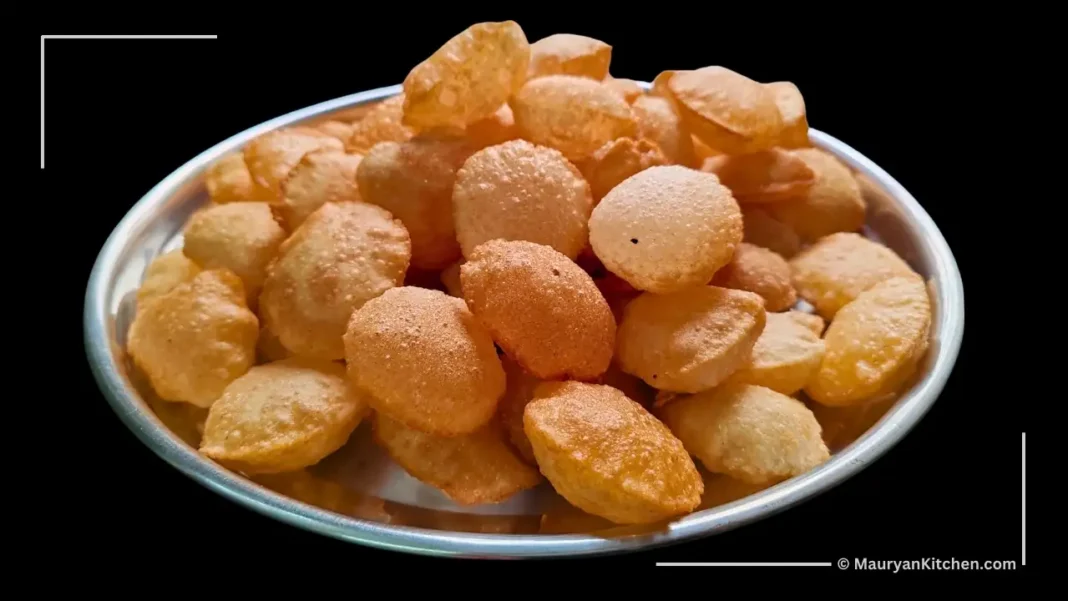 Perfect Crispy Pani Puri Recipe