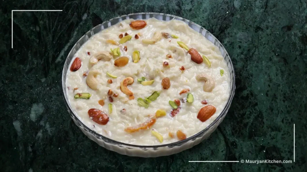 Coconut Kheer Recipe