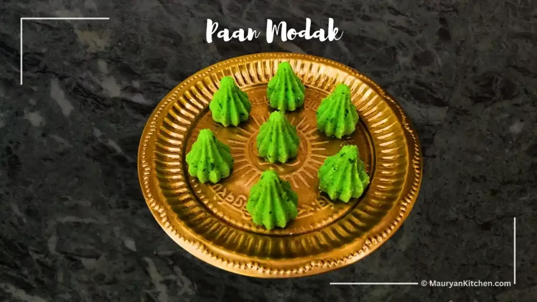 paan modak recipe